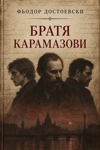 Братя Карамазови — корица